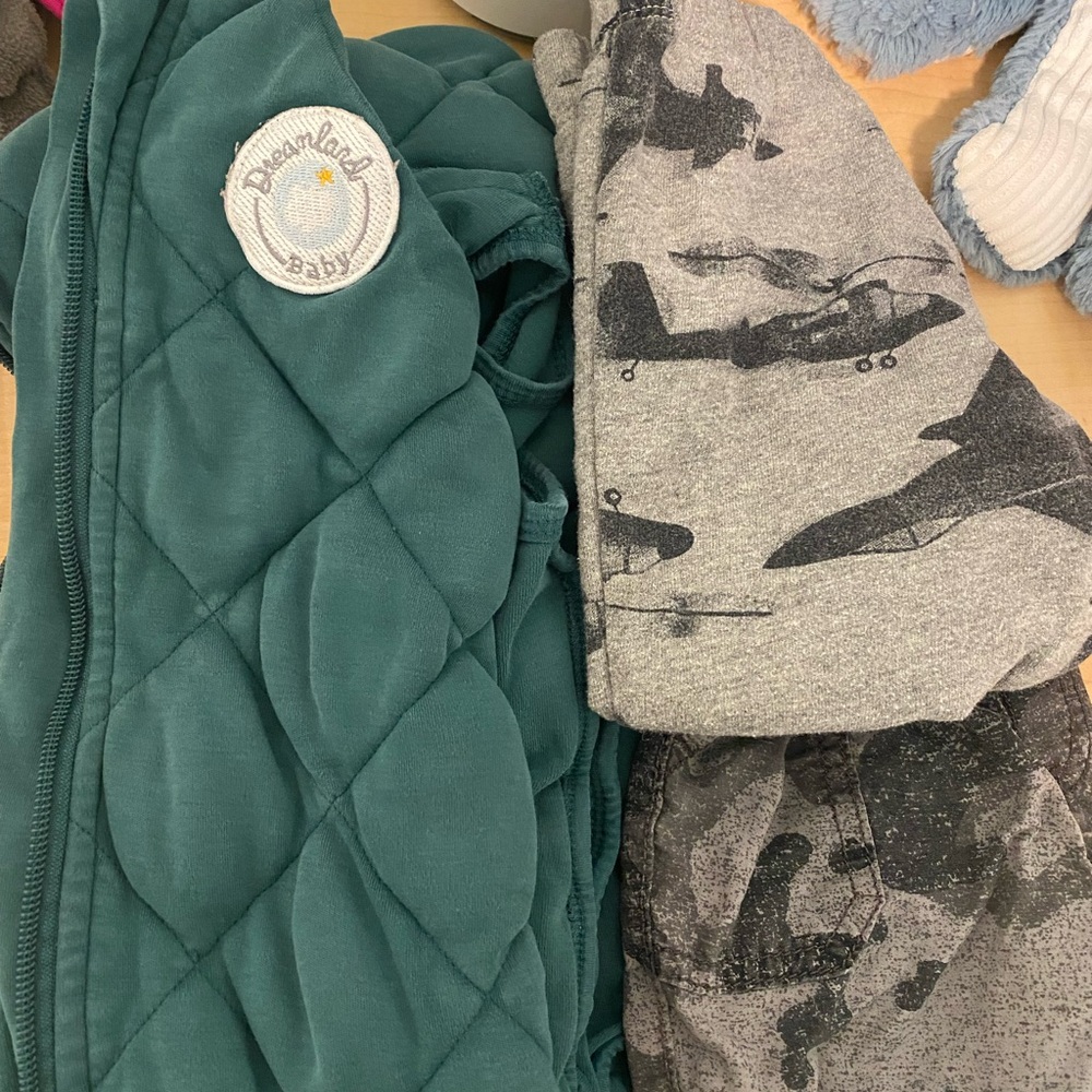 Dreamland baby sleep sack and pant bundle